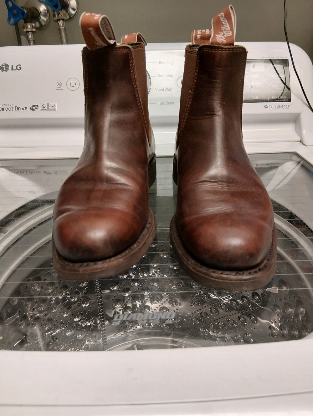 R.M. Williams Brown Leather Chukka Boots